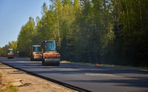 Ленобласть ремонтирует обход поселка Шапки