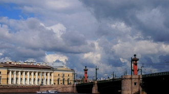 В честь Дня ВМФ в Петербурге зажгли Ростральные колонны за час до праздника