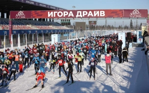 Под Петербургом более 4 тыс. человек приняли участие в "Лыжне России"