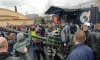 Байкеры организовали в Петербурге мотопарад, приуроченный ко Дню Победы