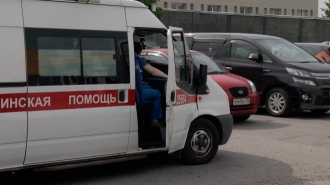 Школьник попал под колёса иномарки на севере Петербурга 
