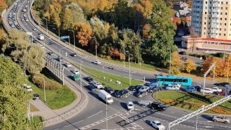 В Сестрорецке образовалась огромная пробка из-за каршеринга 