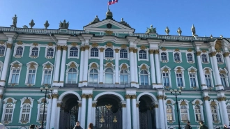 На Дворцовой заменили старые светильники на прожекторы