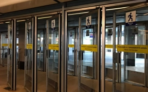 Станция метро “Садовая” закрыта на вход