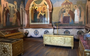 В Петербурге открыли памятник святому Сергию Радонежскому