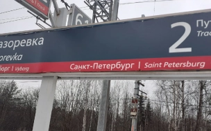 РЖД разберётся с ошибкой в наименовании станции "Лазаревка" в Ленобласти