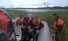 Группу из трех человек на острове в Тихом озере эвакуировали спасатели Ленобласти