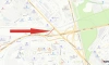 На развязке КАД с Московским шоссе перекроют съезд в ночь с 14 на 15 мая