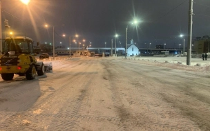 Городские и перехватывающие автостоянки в Петербурге очищены от снега 