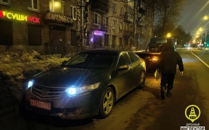 В Приморском районе полицейские организовали погоню за пьяным водителем