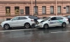 На Кирочной улице каршеринг врезался в Audi