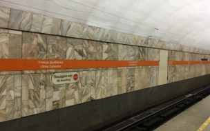 Вход на станцию метро "Улица Дыбенко" с 1 сентября будет ограничен