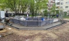 Водоканал выполнил более 85% работ по реконструкции фонтана на улице Щербакова 