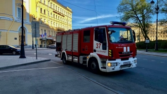 Из-за утреннего пожара на Московском проспекте эвакуировали 5 жильцов
