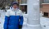 Автор Ростральной колонны из снега рассказал о своем 10-летнем хобби