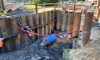 Ремонт водопровода на Тихорецком проспекте почти завершён 