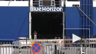 В Греции в порту Ираклион на судне произошел взрыв