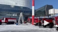 В Новокузнецке произошел пожар в строящемся терминале ...