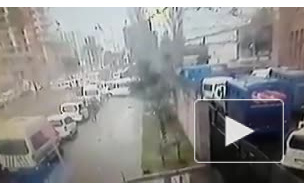 Появилось видео момента взрыва в Измире