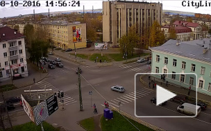 Велосипедист сбил пешехода.