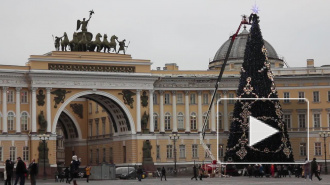 Петербург не спешат украшать к Новому году