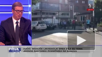 Вучич: Приштина продолжит свои акции, пока не захватит север Косова