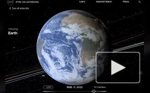 NASA представило карту, на которой можно отслеживать астероиды