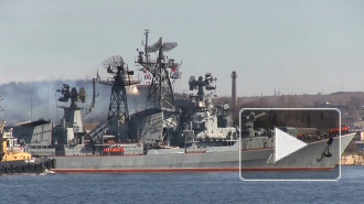 Российский сторожевой корабль унизил два фрегата НАТО в Чёрном море