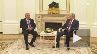 Назарбаев поблагодарил Путина за поддержку Казахстана во время пандемии коронавируса