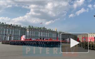 Видео: репетиция парада на Дворцовой площади