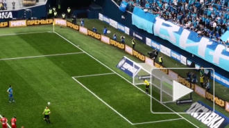 "Зенит" - "Енисей": Азмун открыл счет с пенальти 