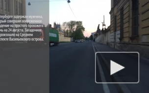 Мужик с ножом хотел зарезать студента на Васильевском ради 1 тысячи рублей