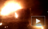 Три грузовика горели ночью на Ириновском проспекте