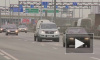 На Пулковском шоссе столкнулись грузовик "Ивеко" и легковушка