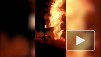 В Оренбургской области произошел пожар на нефтяной скважине