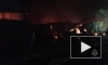 Пожарные ликвидировали открытое горение на складе в Одинцово