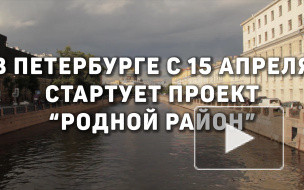 С 15 апреля петербуржцы смогут предложить план развития для "Родного района"