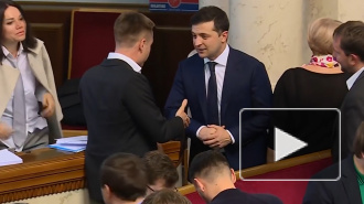 Зеленский отказался пожимать руку депутату рады Гончаренко