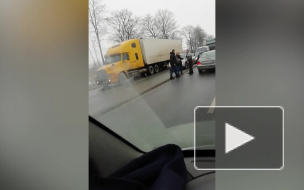 Видео: на Московском шоссе подрались водители