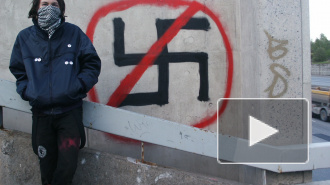 Полиция не заметила как 30 нацистов били антифа на "Маяковской"