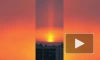 Петербуржцы 3 декабря наблюдали "солнечный столб"