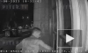 Погоня неадеквата за петербурженкой с ребёнком попала на видео