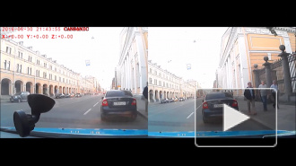 Жёсткое ДТП мото.