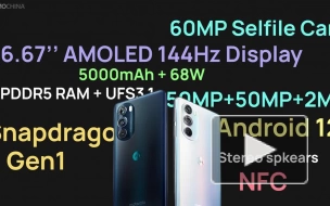 Motorola представила новый флагманский смартфон Moto Edge S30