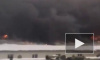 Появилось видео чудовищного пожара на трассе М-52 в Бердске