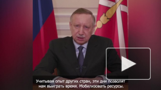 Беглов попросил петербуржцев потерпеть и оставаться дома