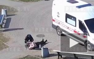 Видео: у петербуржца взорвался телефон на Дыбенко