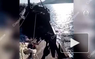 Опубликовано видео осмотра рыболовецкой шхуны КНДР