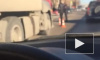 Видео очевидца:в Симферополе на пешеходном переходе под колесами грузовика погиб человек