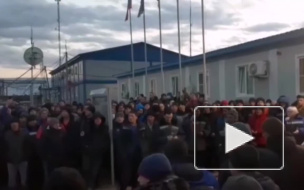 Рабочие устроили бунт на базе "Газпрома" в Якутии